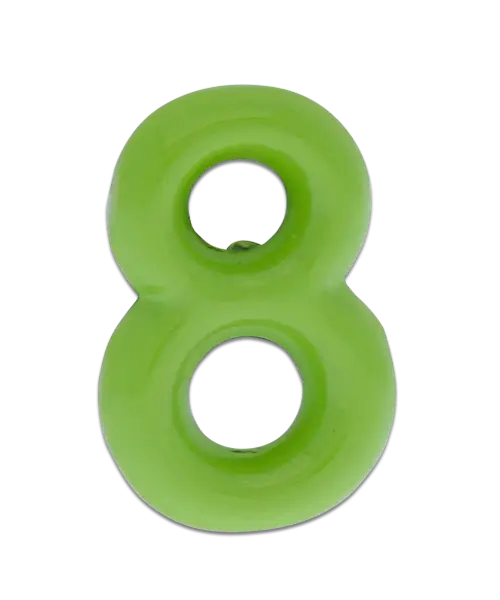 Pin im Spritzguss „8“