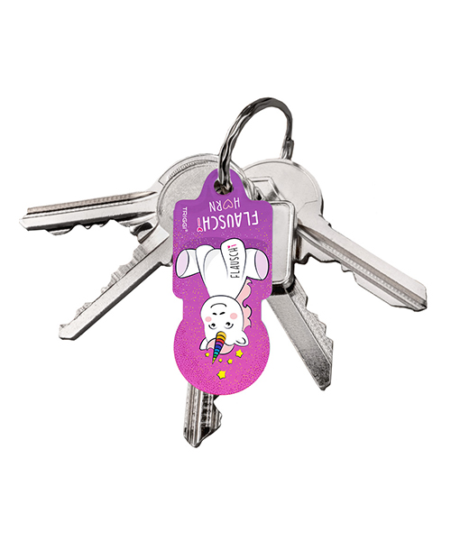 Einkaufswagenlöser TRIGGI® Modell TR-212 "Einhorn“ - Einkaufswagenchips bedrucken