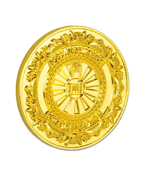 Münze, gegossen „Round Table 147 Trier“ - Individuelle Plaketten, Münzen, Medaillen mit Logo Motiv