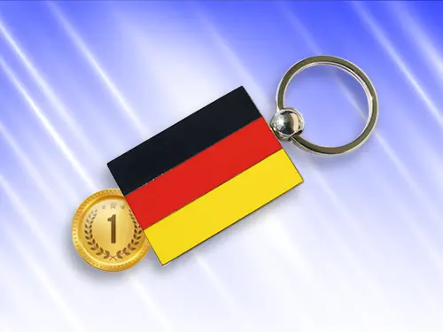 Olympische Spiele Werbeartikel Einkaufswagenchips Sonderhalter