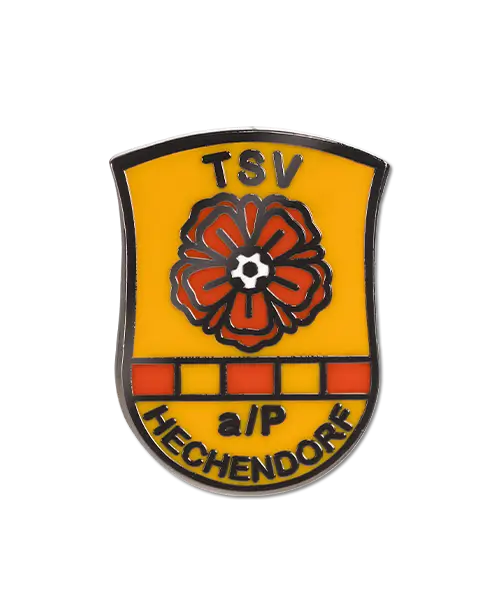 Pin, geprägt – Hartemaille „TSV Hechendorf“