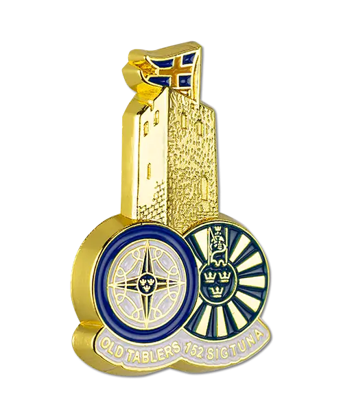 Pin im Spritzguss „Old Tablers OT152 Sigtuna“
