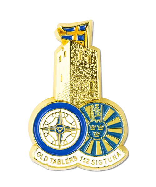 Pin im Spritzguss „Old Tablers OT152 Sigtuna“
