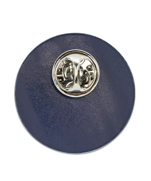 Pin, geprägt – Weichemaille „Dauerkarte Iserlohn Roosters“ Rückseite