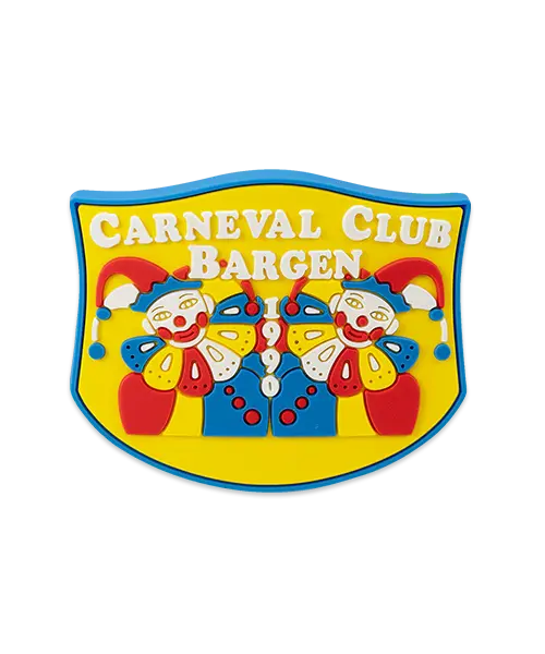 Pin aus Weichgummi „Carneval Club Bargen“