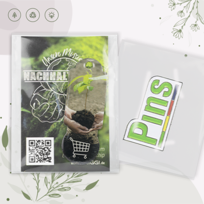 News Kompostierbare, volltransparente Folienbeutel für Pins und Einkaufswagenlöser