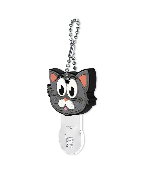 Einkaufswagenauslöser TRIGGI®Cap „Kitty Cat“ Perspektive